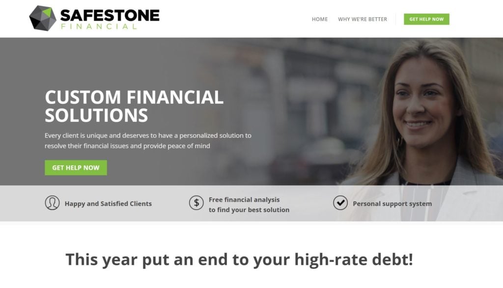 Safestone Financial Web