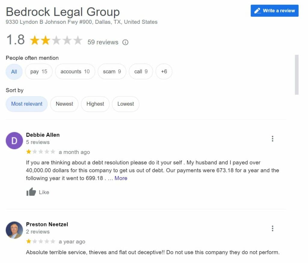 Bedrock Legal Group Review: Is It A Scam Or Is It Legit? 5 Capture 202