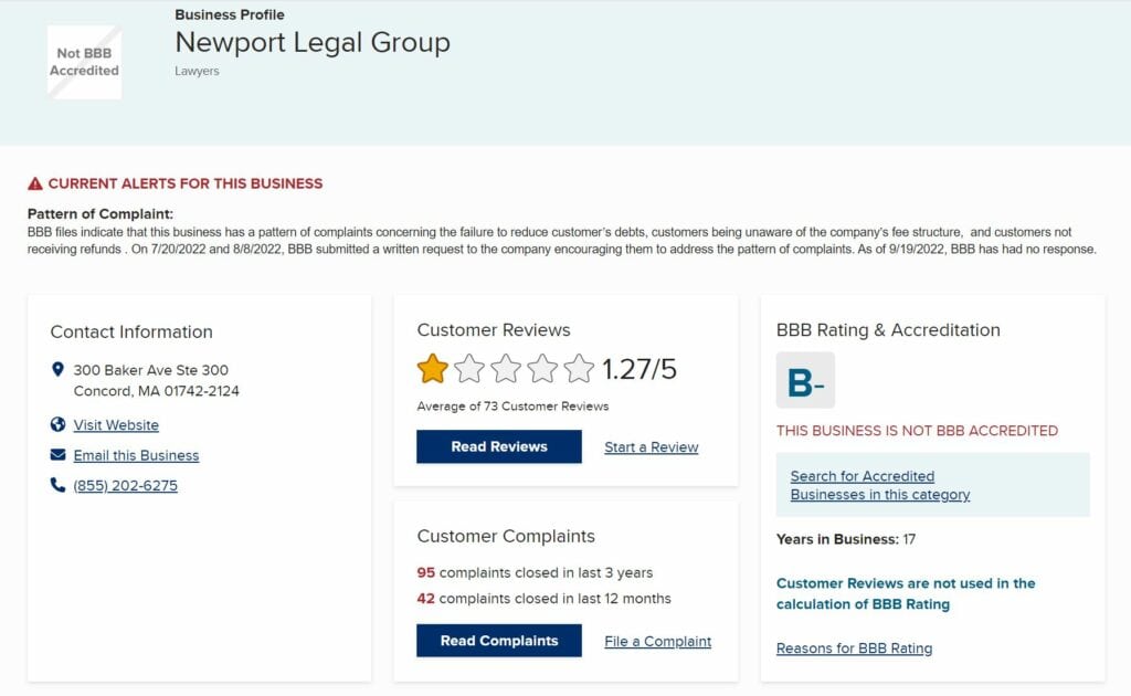 Newport Legal Group Review: Is It A Scam Or Is It Legit? 3 Capture 210
